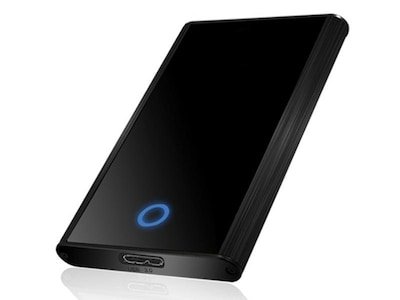 ICY BOX 2,5" HDD Kabinett USB 3.0 Aluminium Svart
