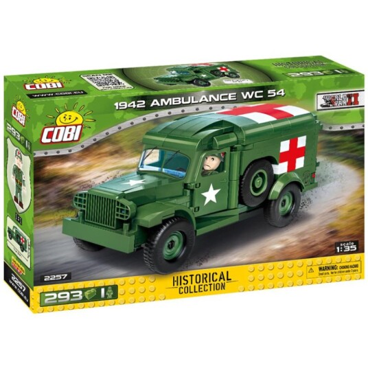 Cobi Byggesett 293 Deler 1942 Ambulance Wc 54 Cobi Byggesett 293 Deler 1942 Ambulance Wc 54