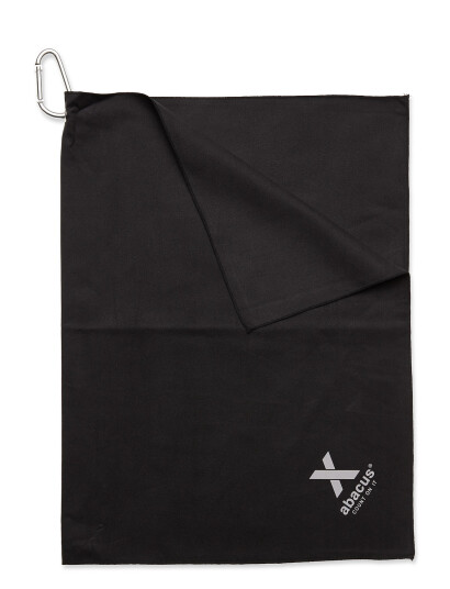 Abacus X-Series Micro Towel - Black - ONE SIZE