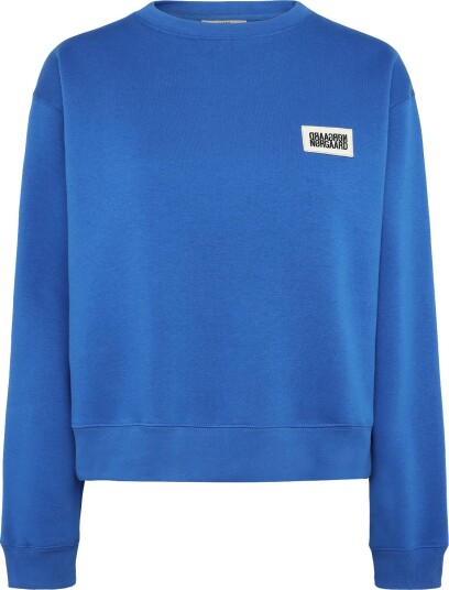 Mads Nørgaard Standard Taylor Sweatshirt Blue L Mads Nørgaard Standard Taylor Sweatshirt Blue L