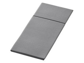 Serviet Duniletto Slim Bio Dunisoft L40xb33cm Granit Grå Til Bestik,65 Stk/Pk