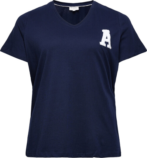 ONLY Carmakoma | Carelodie Ss V Neck Tee Jrs | 46/48 ONLY Carmakoma | Carelodie Ss V Neck Tee Jrs | 46/48