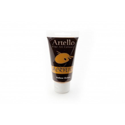 Artello Akrylmaling Kunstnerfarge Gul okker 75ml