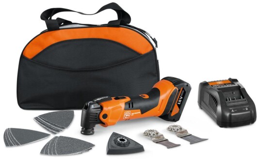 Fein Multiverktøy MultiMaster AMM 500 Plus Inkl. batteri og lader