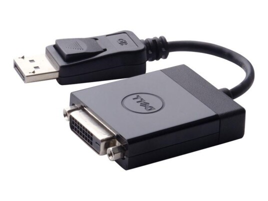 Dell DisplayPort til DVI Adapter 1920x1080 Sort