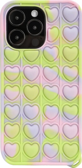Trolsk Mobildeksel Bubble Pop Pastellhjerter (iPhone 12/12 Pro)