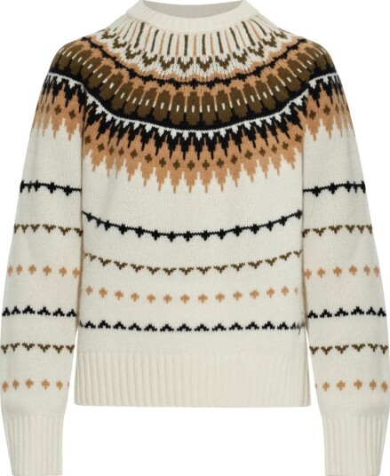 Bogner Dame Strikkevarer Beige L,