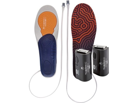 Therm-Ic Insoles 3D Set Oppvarmede Innleggssåler Med Batteri, Størrelse M Therm-Ic Insoles 3D Set Oppvarmede Innleggssåler Med Batteri, Størrelse M