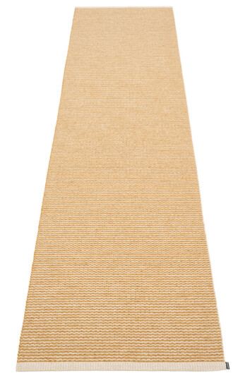 Pappelina Mono matte oker krem 70x300 cm