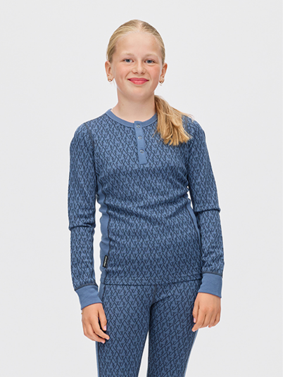 Twentyfour Aurora Aya Ulltopp Junior Blå 164
