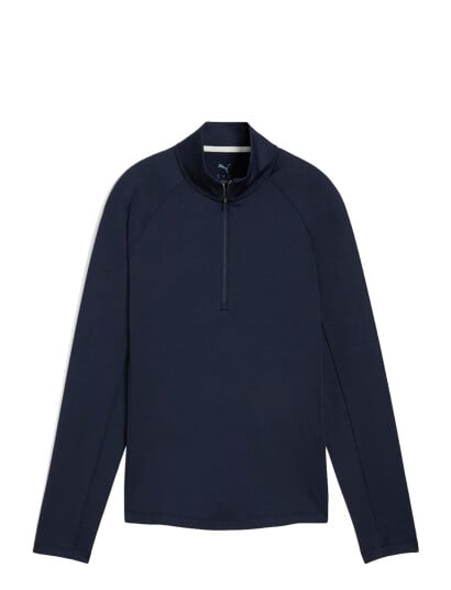 PUMA Golf W Pure 2.0 1/4 Zip - Navy - XS