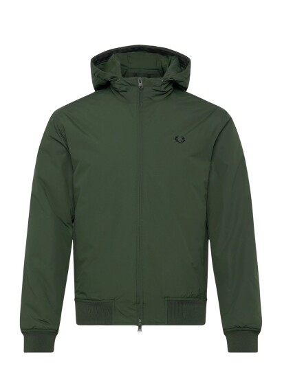 Fred Perry Hooded Brentham Jkt Green XL Fred Perry Hooded Brentham Jkt Green XL