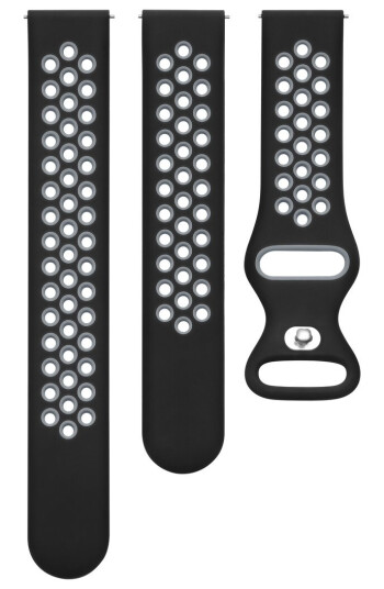 TRIACLE SPORT REM UNIVERSAL 20 MM SVART/GRÅ (N)