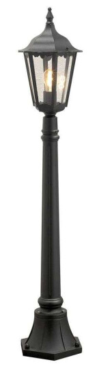 Konstsmide Firenze Hage Lampe Svart Inkl Stolpe