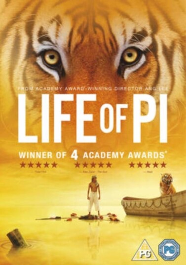 Life Of Pi DVD