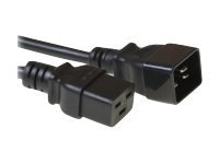 MicroConnect - Strømkabel - IEC 60320 C19 til IEC 60320 C20 - 2 m MicroConnect - Strømkabel - IEC 60320 C19 til IEC 60320 C20 - 2 m