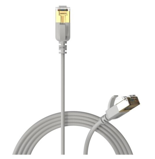 Procab Csd570gy/1 1 M Cat7 U/Ftp Stp Rj-45 Rj-45 Grå