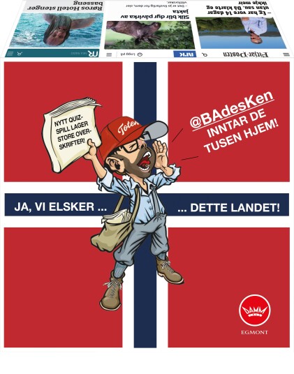 BA Desken Quizspill "Ja, vi elsker" for Barn fra 8 år BA Desken Quizspill "Ja, vi elsker" for Barn fra 8 år