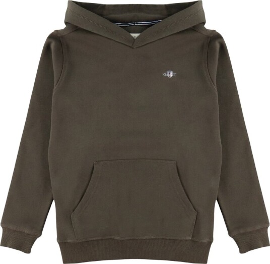 GANT Hettegenser Shield Shadow Brown GANT 15 16 år (170 176) Hettegenser Brun