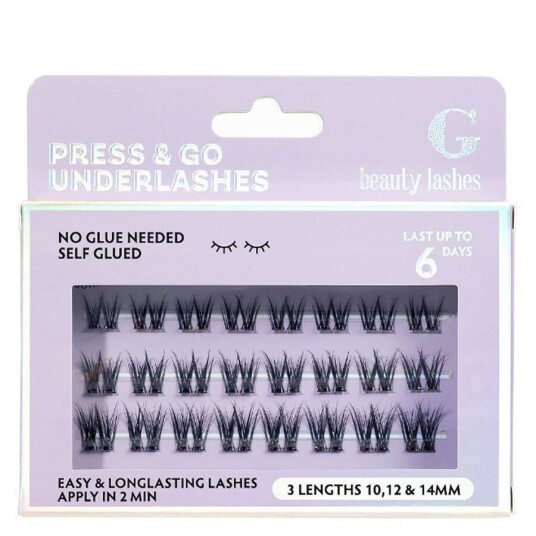 G Beauty Lab Press & go Underlashes Flirty G Beauty Lab Press & go Underlashes Flirty