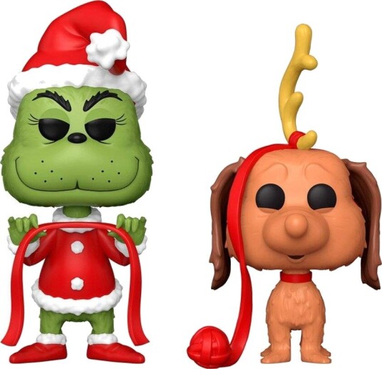 Northix Grinch & Max figursett 2 samleobjekter