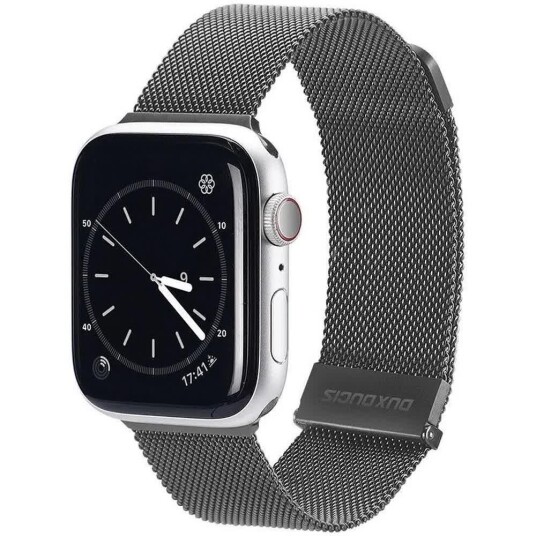 Dux Ducis Milanese Magnetisk Reim til Apple Watch 38/40/41mm Rustfritt Stål Grå