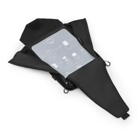 Osprey Garment Folder Black OneSize Osprey Garment Folder Black OneSize