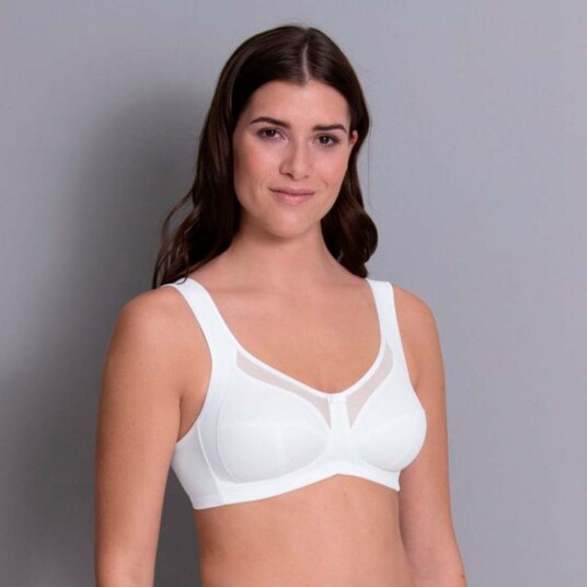 Anita BH Clara Comfort Soft Bra Hvit polyamid D 90 Dame