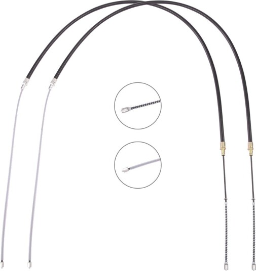 RIDEX 124C1736 Tautrekk håndbremse RIDEX 124C1736 Tautrekk håndbremse