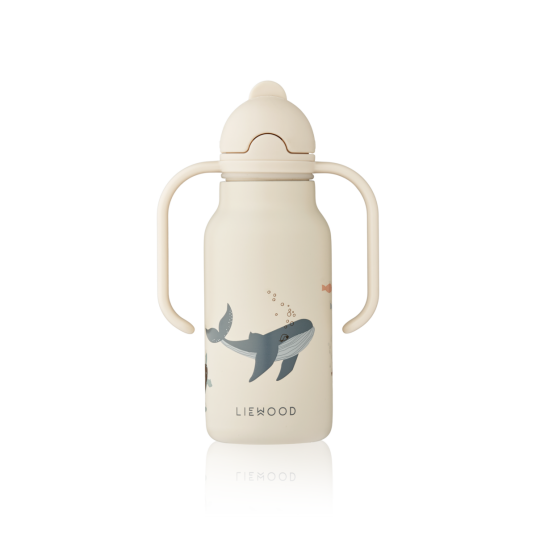 Drikkeflaske 250 ml Liewood Kimmie Sea Creature / Sandy Drikkeflaske 250 ml Liewood Kimmie Sea Creature / Sandy