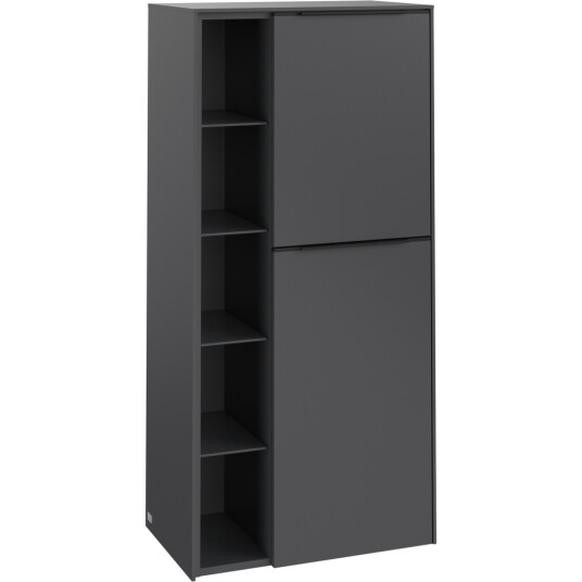 VILLEROY & BOCH SUBWAY 3.0 SIDESKAP 57X120 HØYRE BLACK GRAPHITE HÅNDTAK I VOLCANO VILLEROY & BOCH SUBWAY 3.0 SIDESKAP 57X120 HØYRE BLACK GRAPHITE HÅNDTAK I VOLCANO
