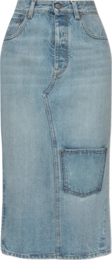 MM6 Maison Margiela Dame Skjørt Blå 2XS, MM6 Maison Margiela Dame Skjørt Blå 2XS,