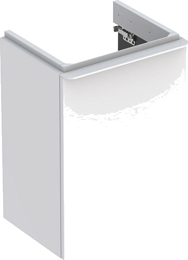 Geberit Smyle Square 44 cm Høykvalitets Underskap Hvit Blankpolert