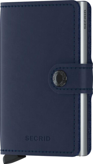 Secrid Miniwallet lommebok m/kortholder original blå Secrid Miniwallet lommebok m/kortholder original blå