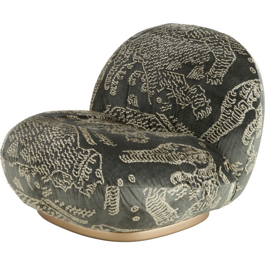 Gubi Pacha Loungestol Pearl Gold / Tiger Mountain 003 Gubi Pacha Loungestol Pearl Gold / Tiger Mountain 003