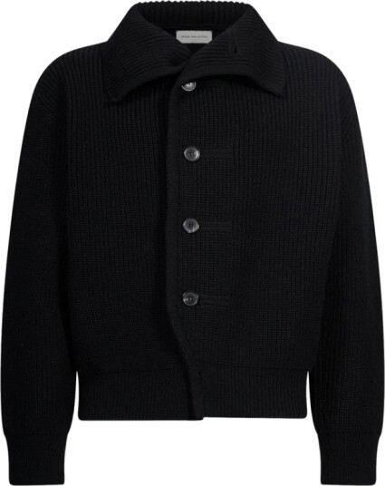 Dries Van Noten Herre Strikkevarer Svart XL,