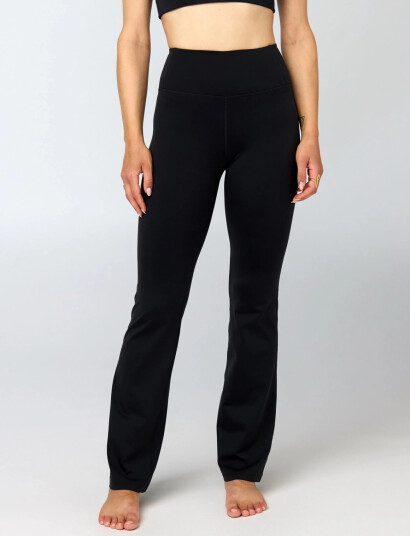 Girlfriend Collective Float Ultralight Flare Legging Black S