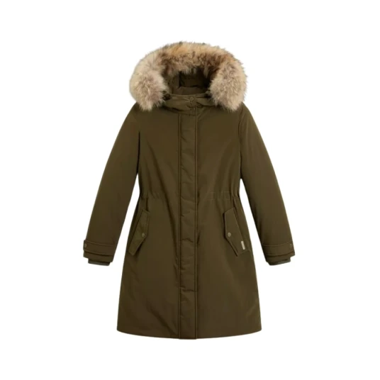 Woolrich Dame Frakker Grønn S,