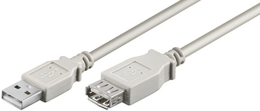 MICROCONNECT USB2.0 Extension A-A 1m M-F MICRO