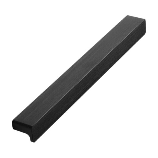 BESLAG DESIGN HÅNDTAK ELAN 160MM BØRSTET SVART 373297-11