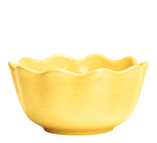 Mateus Oyster ostronskål 13 cm Gul