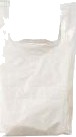 Bærepose T Shirt 18Ltr 270+170X550mm 40My Ldpe Hvid,500 Stk/Krt