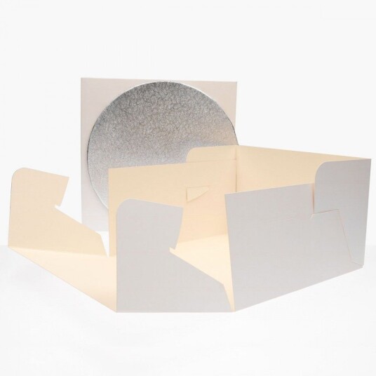 Funcakes Kakeeske Og Rundt Brett 3mm 30x30x15cm 