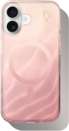 Ideal Of Sweden Clear MagSafe Case – mobildeksel til iPhone 16 Rose Blush