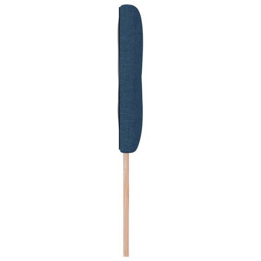 Sengegavl Tuftet Blå 160 cm Stoff