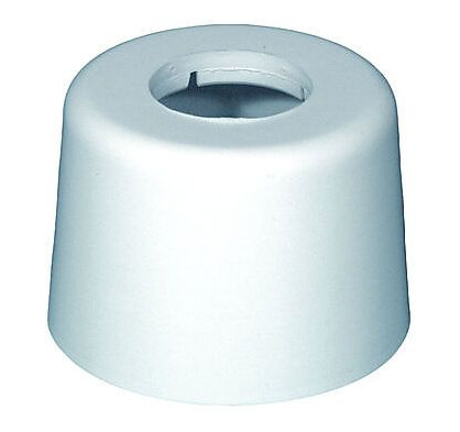 Purus 40 mm Hvit Gulvrosett med Høyde 65 mm – Plast