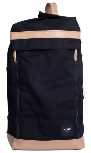 KAOS Weekend Bag svart/natur KAOS Weekend Bag svart/natur