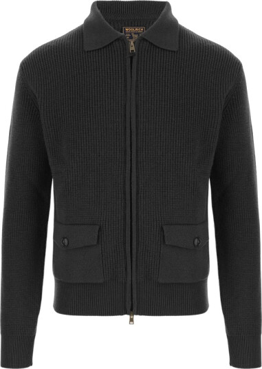 Woolrich Herre Strikkevarer Svart L,