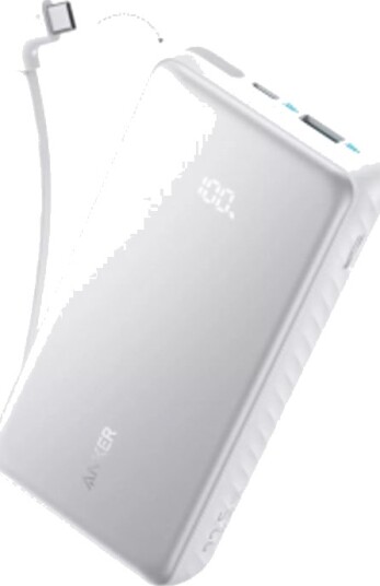 Anker Zolo Powerbank 20000mAh 22.5W QC+PD med USB-C-kabel Hvit Anker Zolo Powerbank 20000mAh 22.5W QC+PD med USB-C-kabel Hvit
