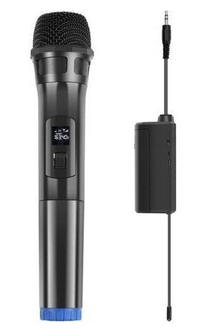 Puluz PU628B Trådløs Dynamisk Mikrofon 3,5 mm - Sort